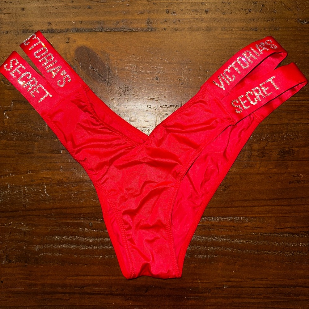 Victoria's Secret Satin Cheeky & Thong Panty Bundle ❤️🪩 - Picture 6 of 13